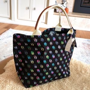 Dooney & Bourke IT Medium Recycled Signature Tote Bag -like new, no tag